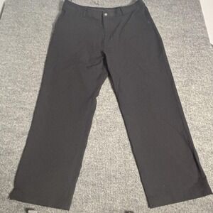 Under Armour Pants Mens 40x31 Black ColdGear Nylon Stretch Golf Outdoor